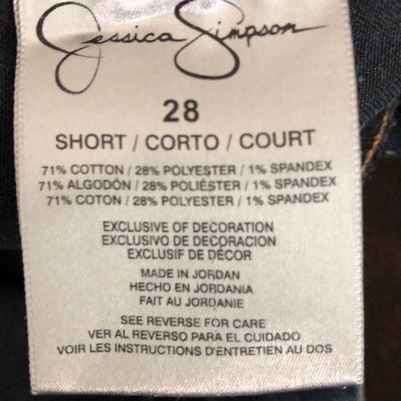 Jessica Simpson KISS ME JEGGING jeans like new - Picture 5 of 5